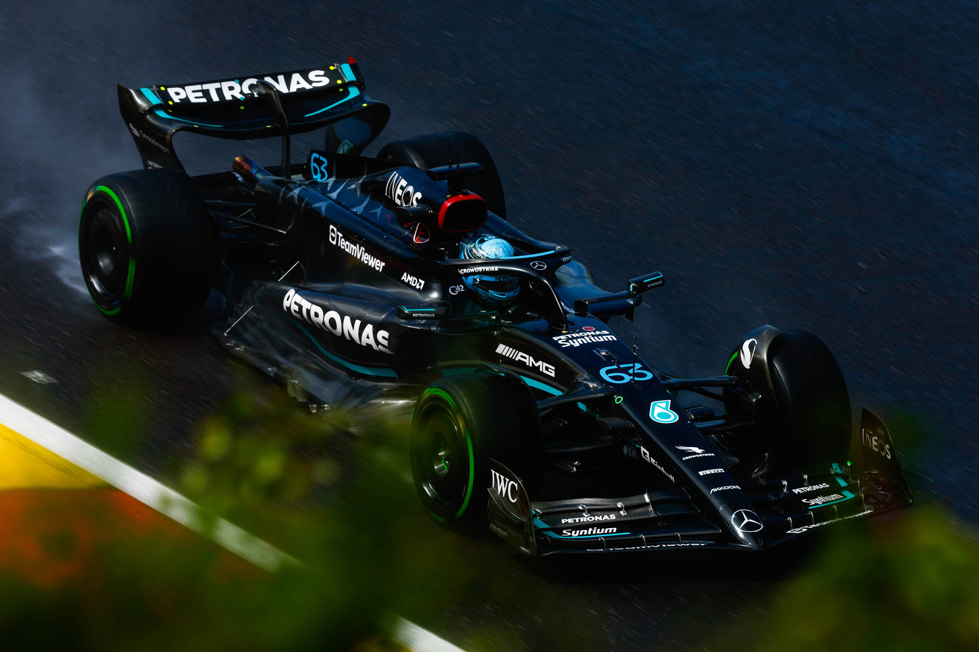 2023 spa-francorchamps mercedes saturday