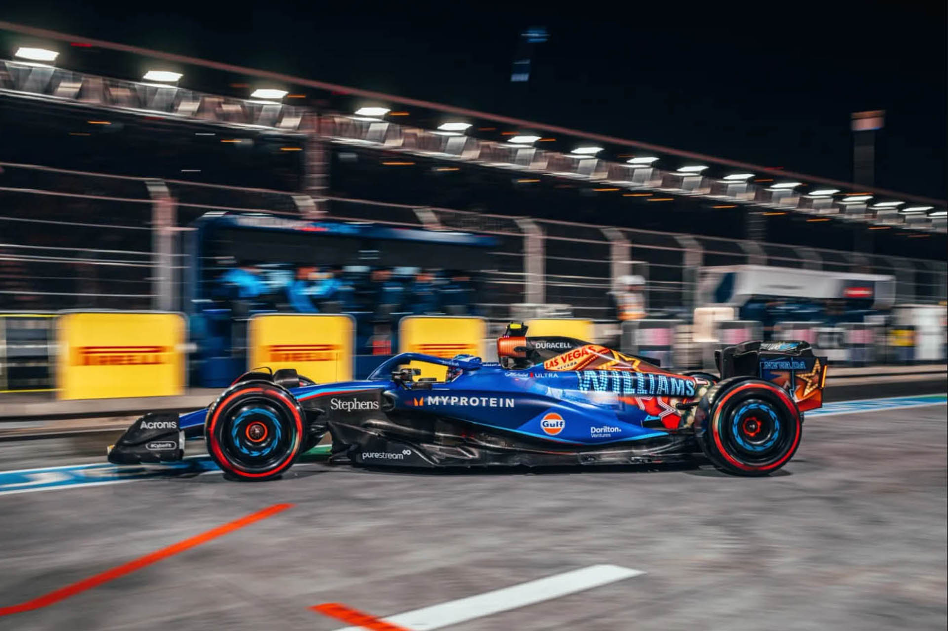 las vegas grand prix williams 07
