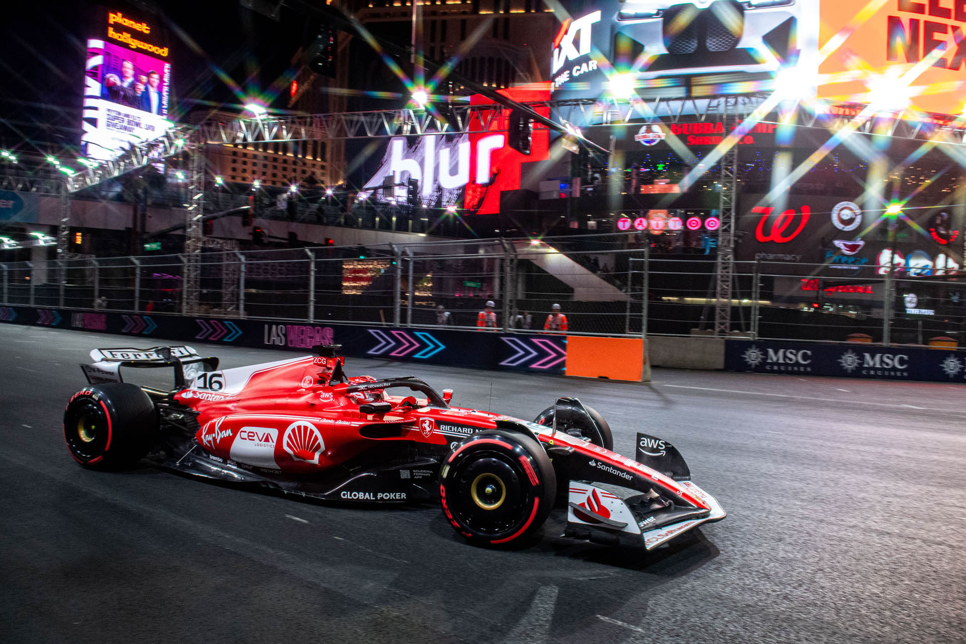 las vegas grand prix ferrari 09