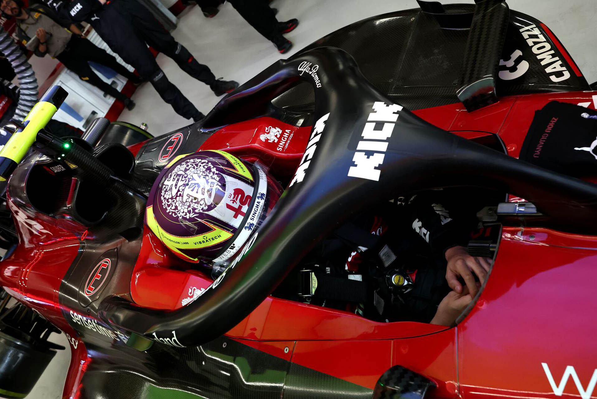 f1 gp qatar alfa romeo saturday 01