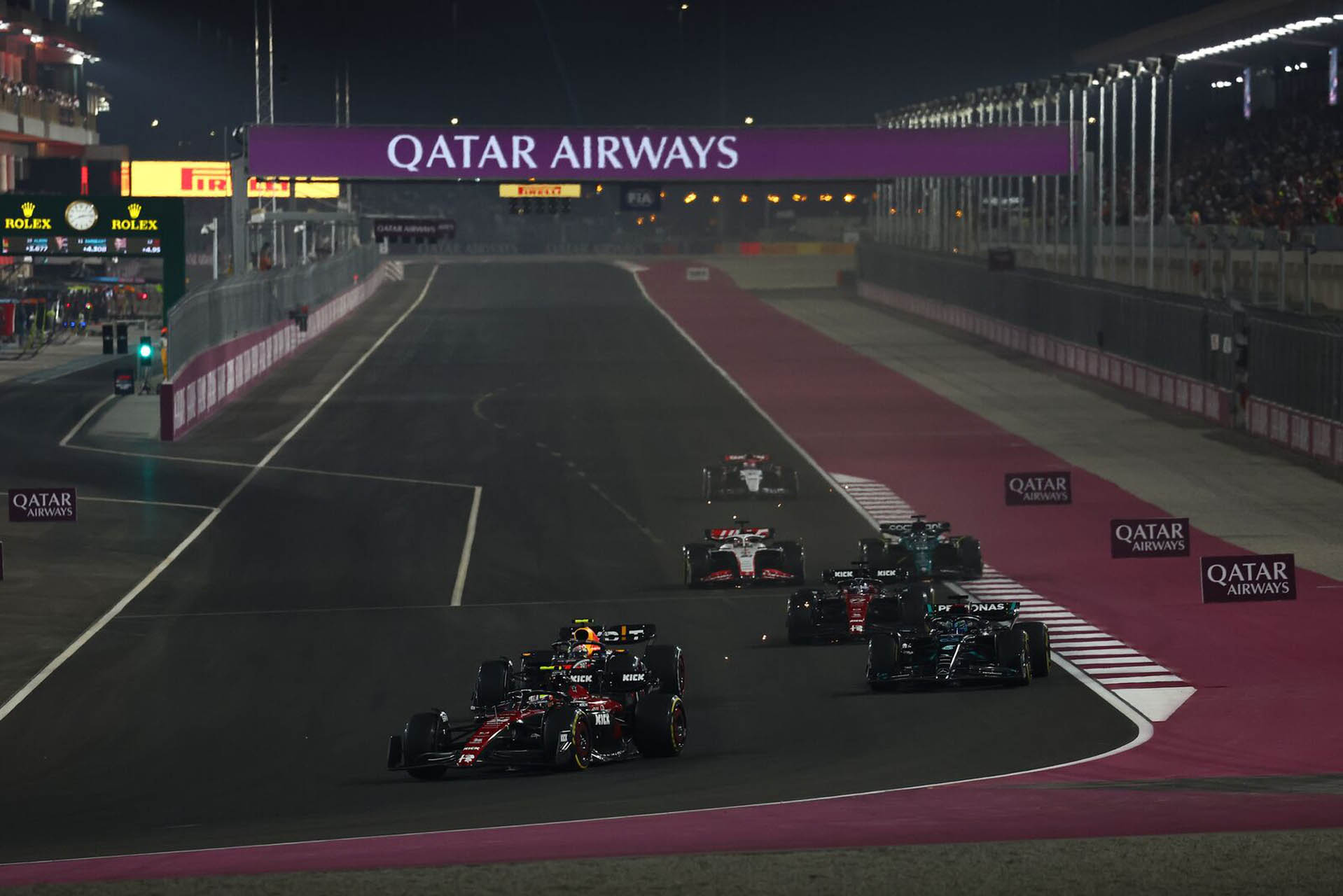 f1 gp qatar alfa romeo sunday