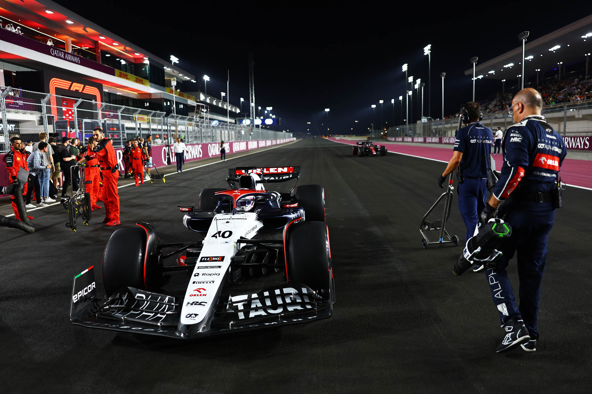 f1 gp qatar alpha tauri saturday 02