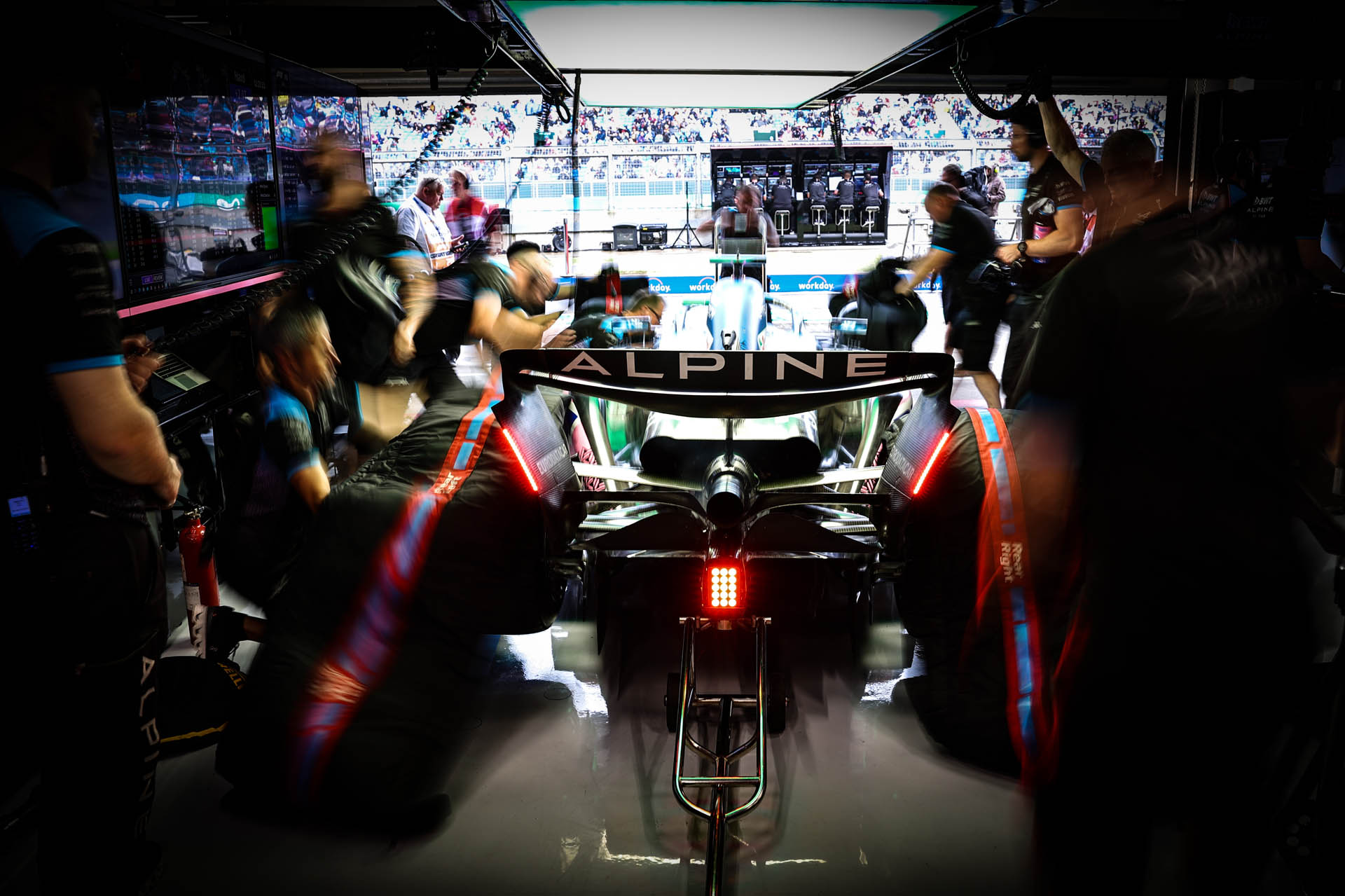 2023 F1 Silverstone - Alpine - szombat02