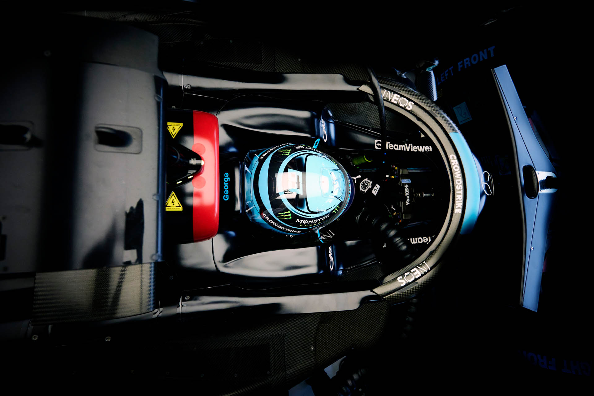 2023 F1 Silverstone - Mercedes - szombat03