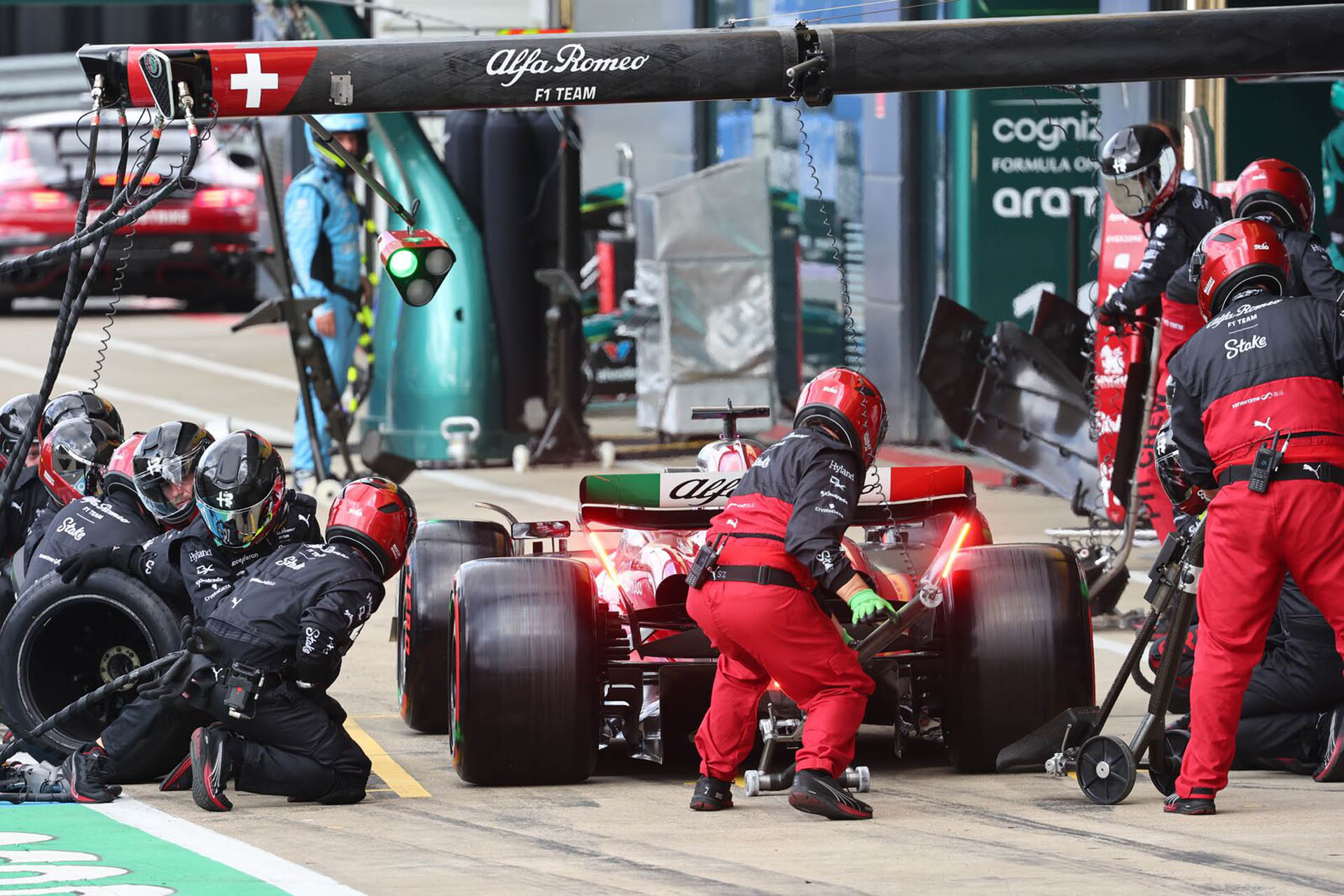 2023 F1 Silverstone - AlfaRomeo - sunday 08