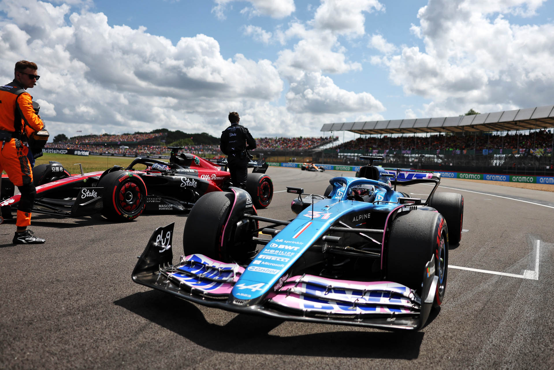 2023 F1 Silverstone - Alpine- sunday