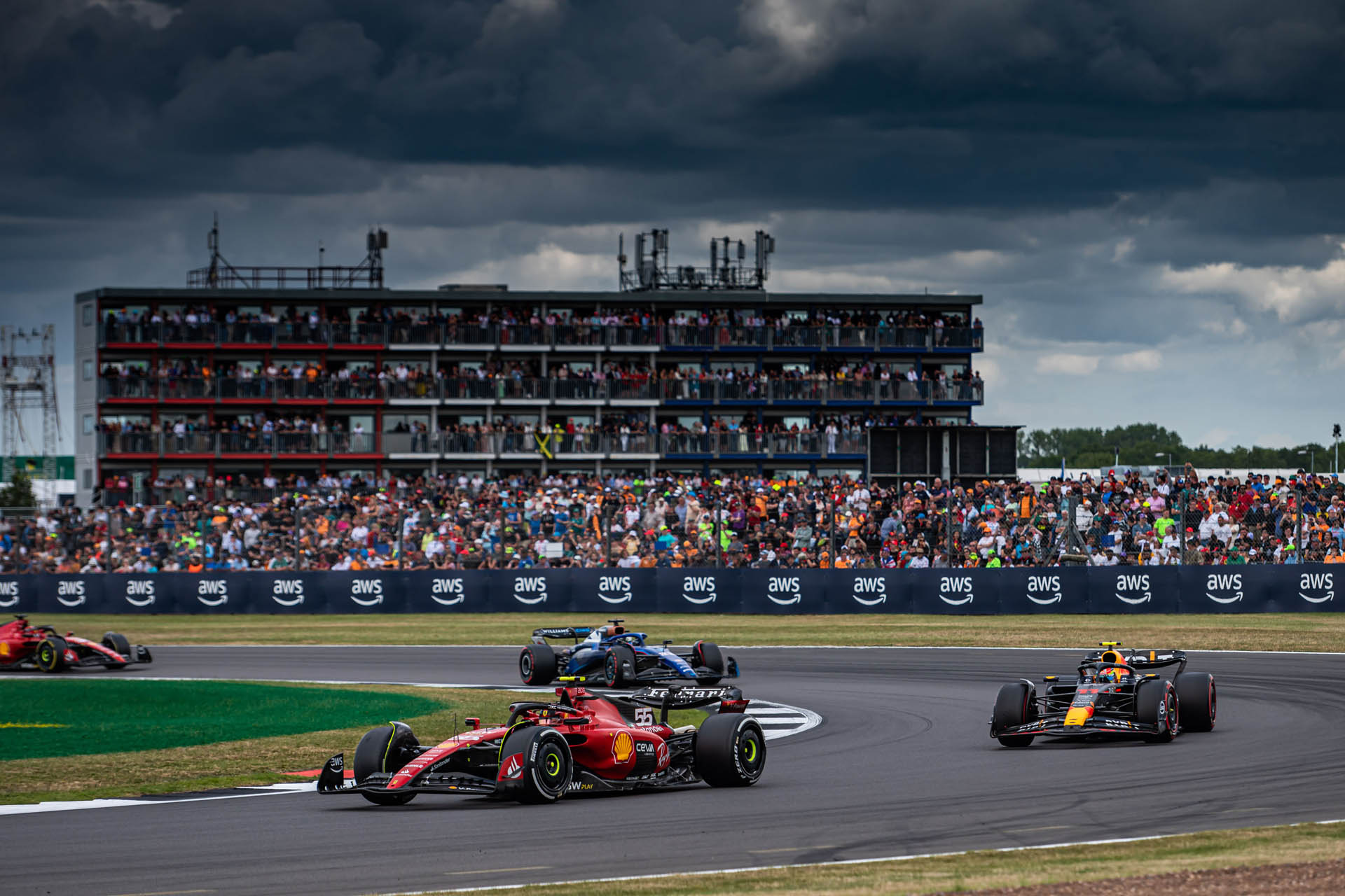 2023 F1 Silverstone - Ferrari sunday 05