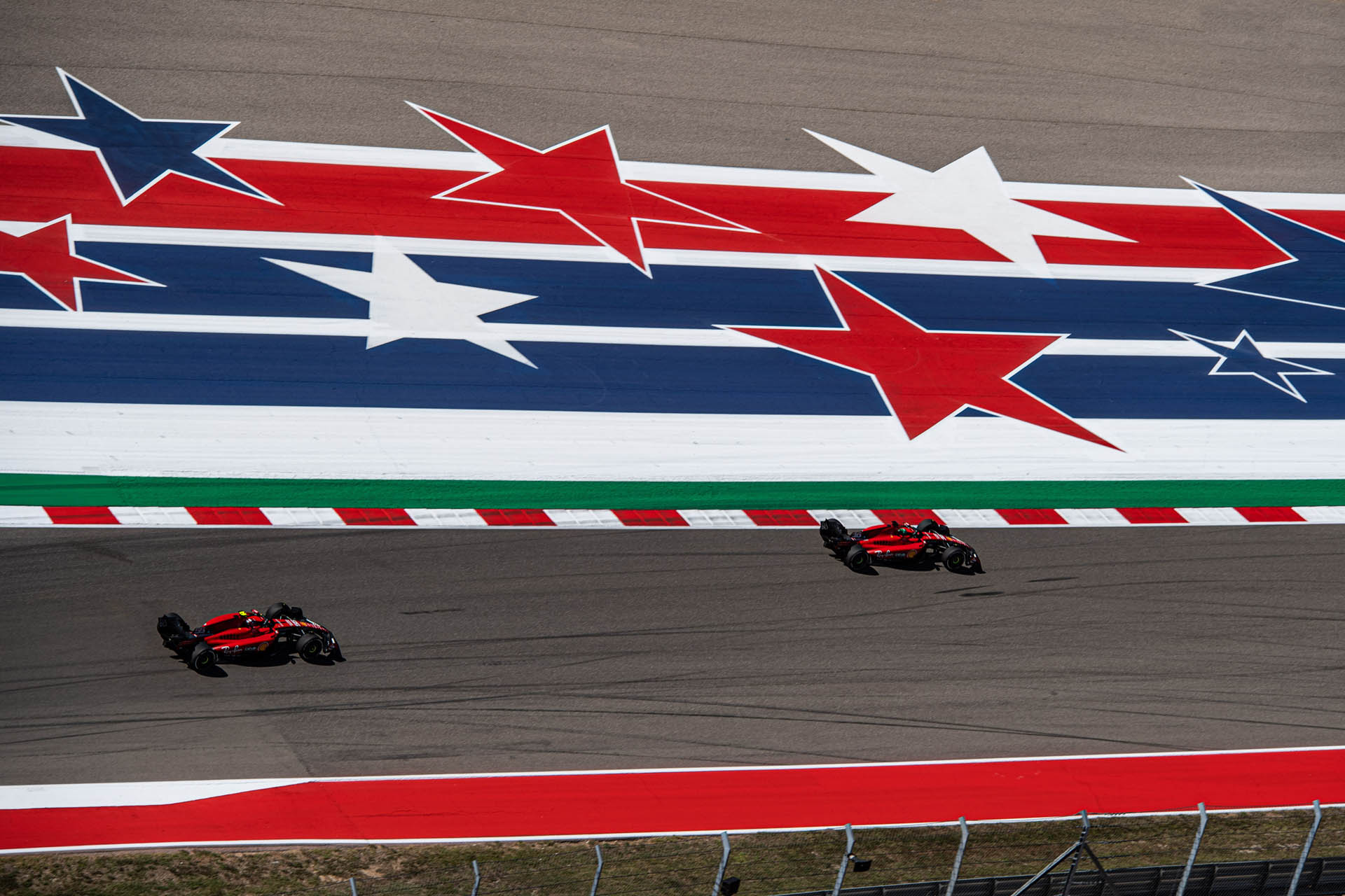 F1 2023 texas ferrari friday 18