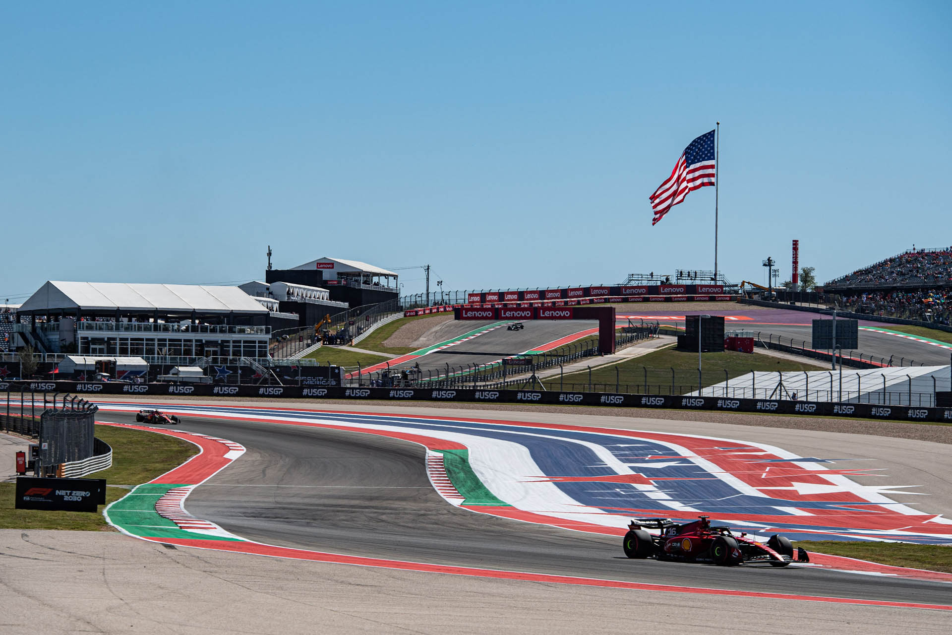 F1 2023 texas ferrari friday 19