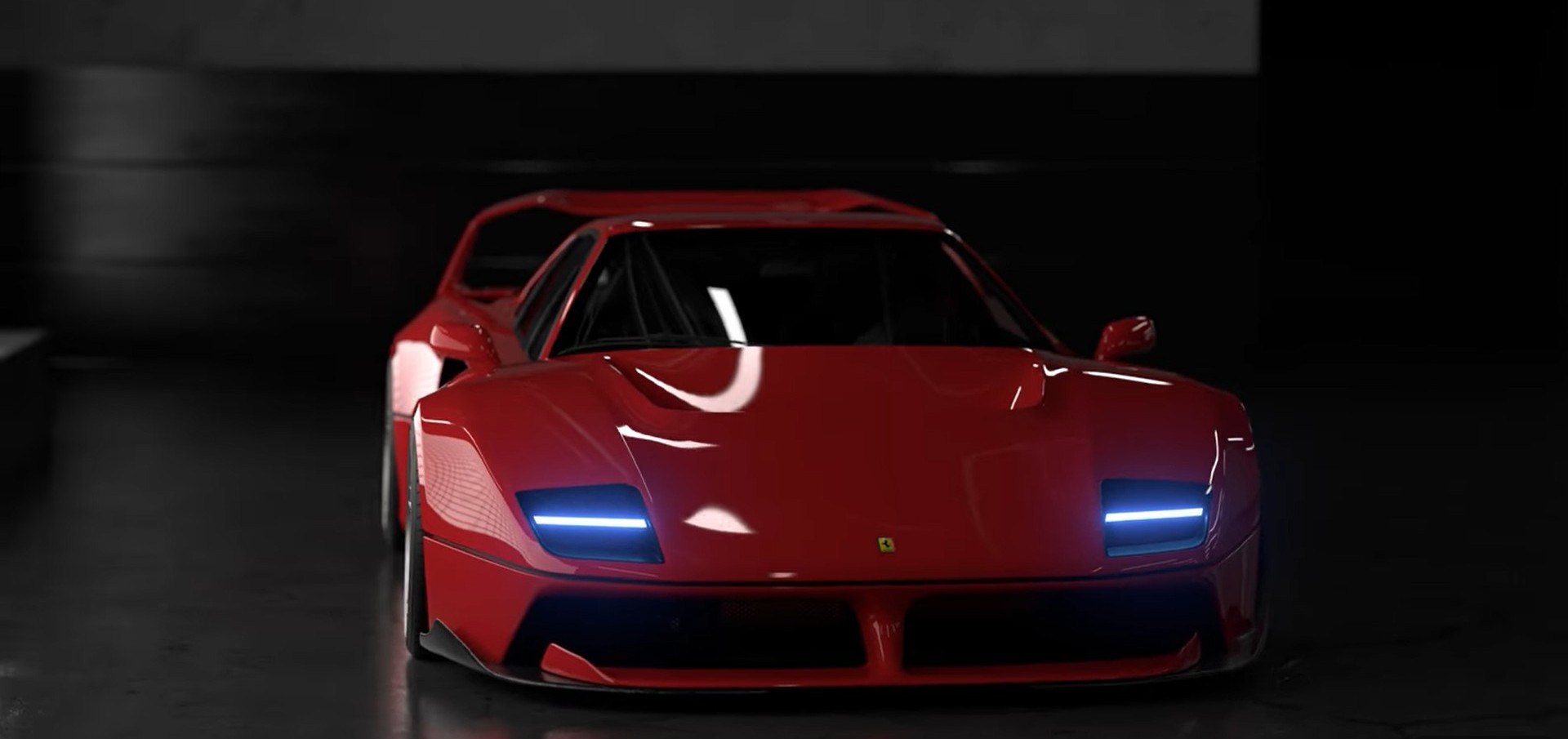 ferrari F40 widebody 01