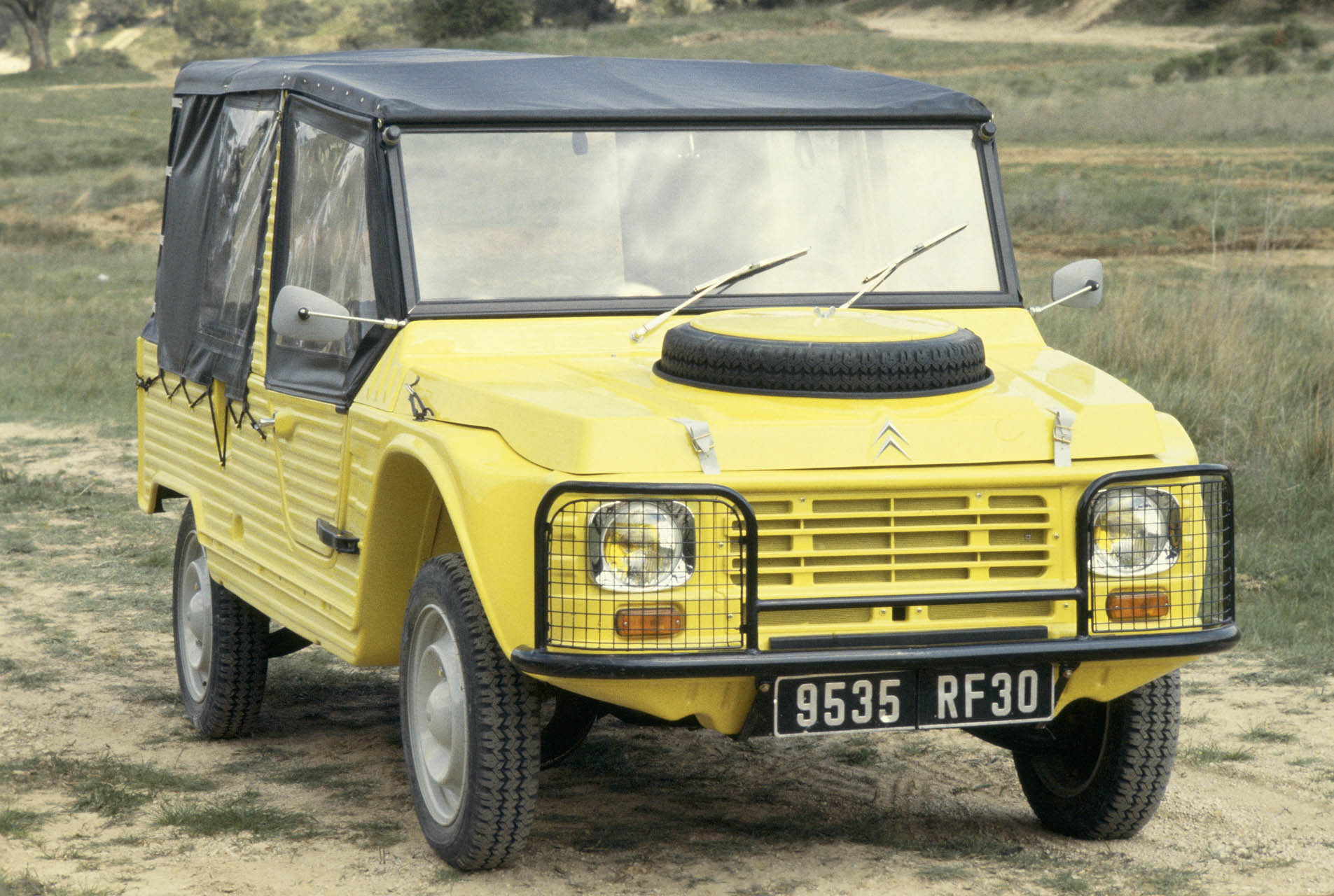 Mehari 4x4 jaune