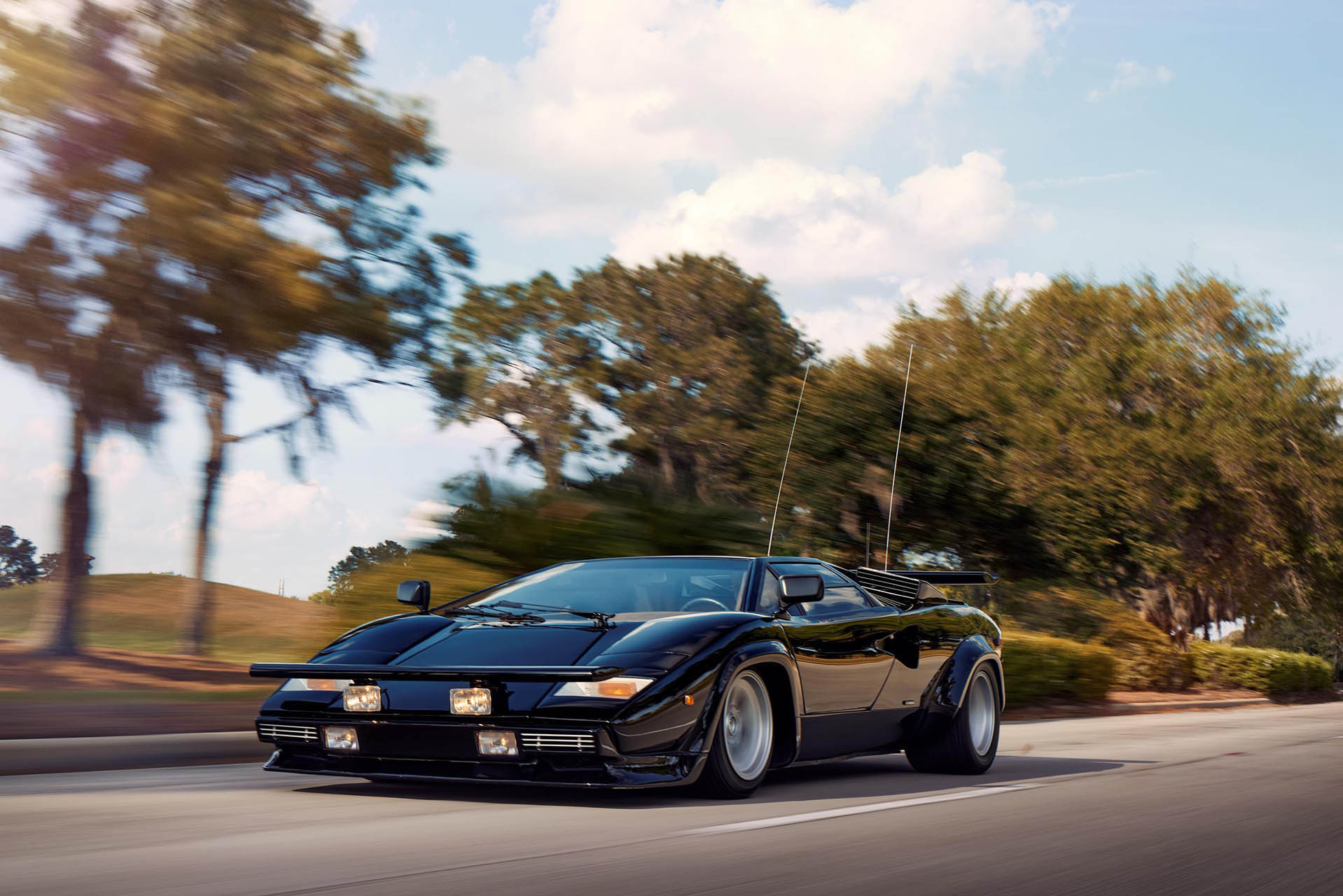 The Cannonball Run Countach LP 400 S turns 45 06