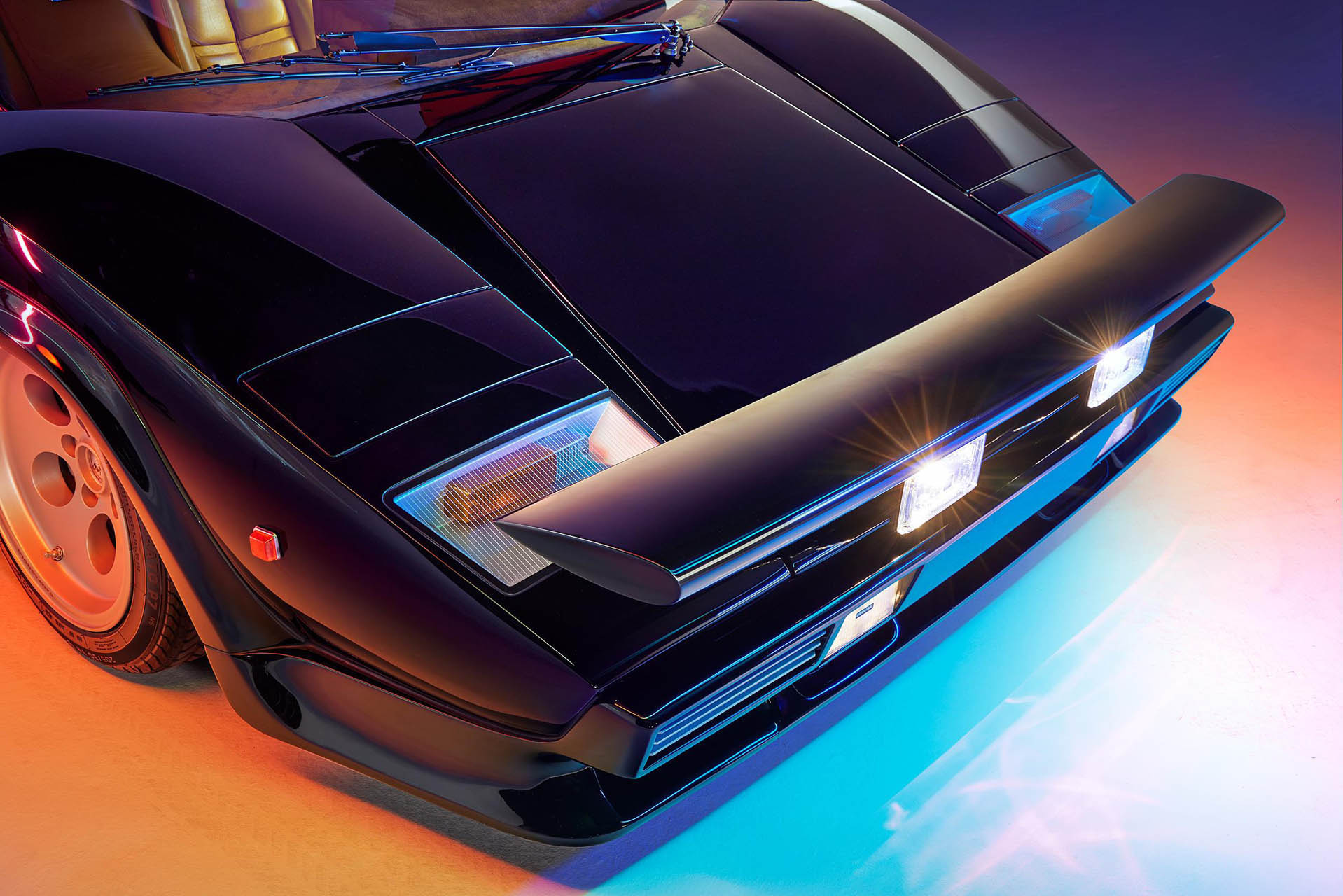 The Cannonball Run Countach LP 400 S turns 45 20