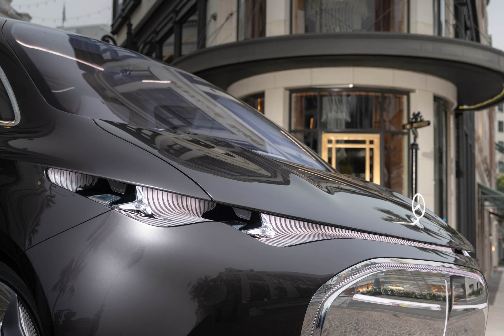 Mercedes Vision V in California