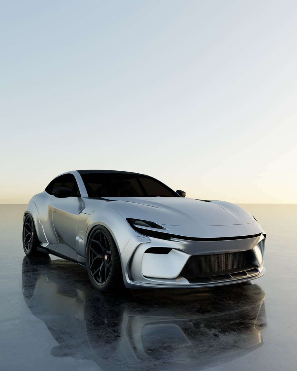POGEA RACING Purosangue Widebody Carbon Silber