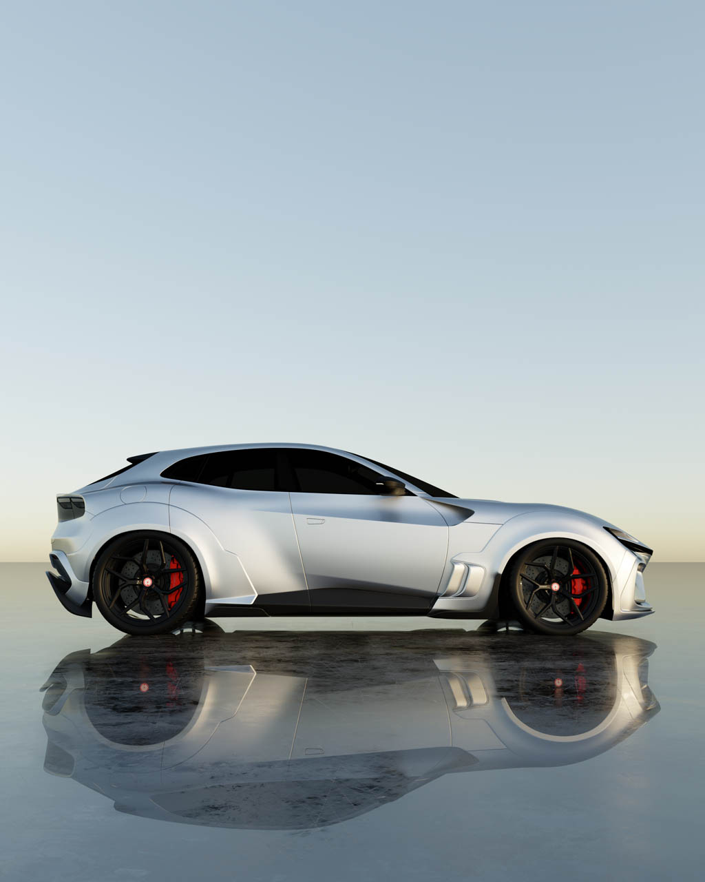 POGEA RACING Purosangue Widebody Carbon Silber 3