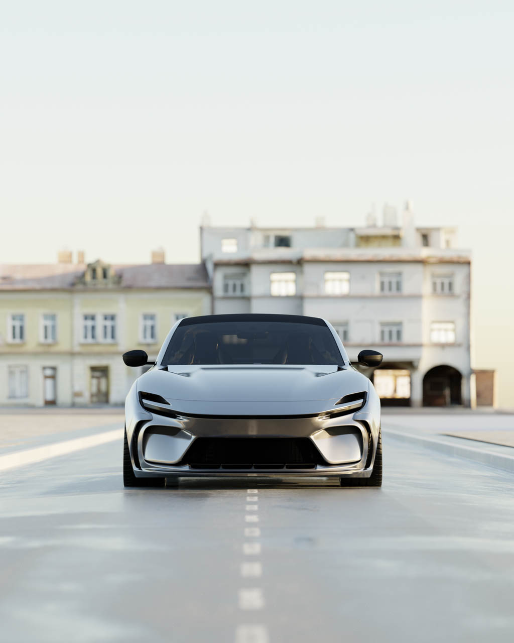 POGEA RACING Purosangue Widebody City Silber 4