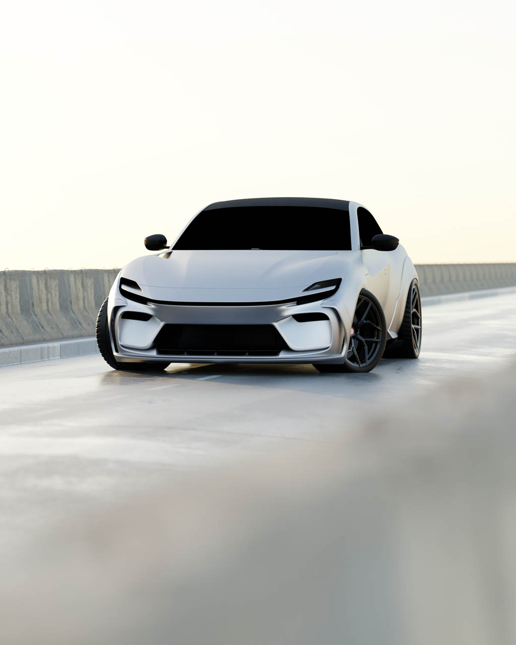 POGEA RACING Purosangue Widebody Highway Grau 2