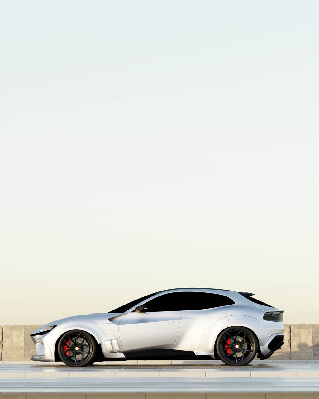 POGEA RACING Purosangue Widebody Highway Grau 6