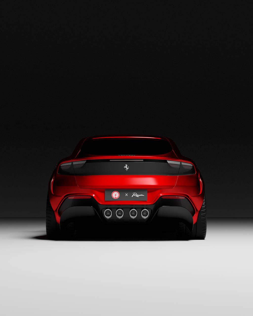 POGEA RACING Purosangue Widebody Studio rot 11