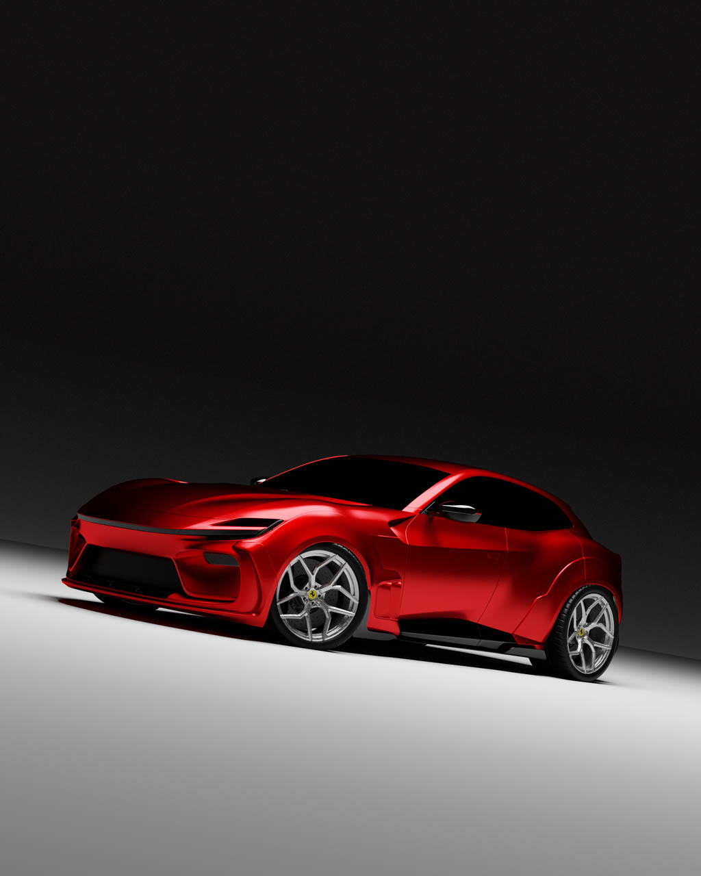 POGEA RACING Purosangue Widebody Studio rot 3
