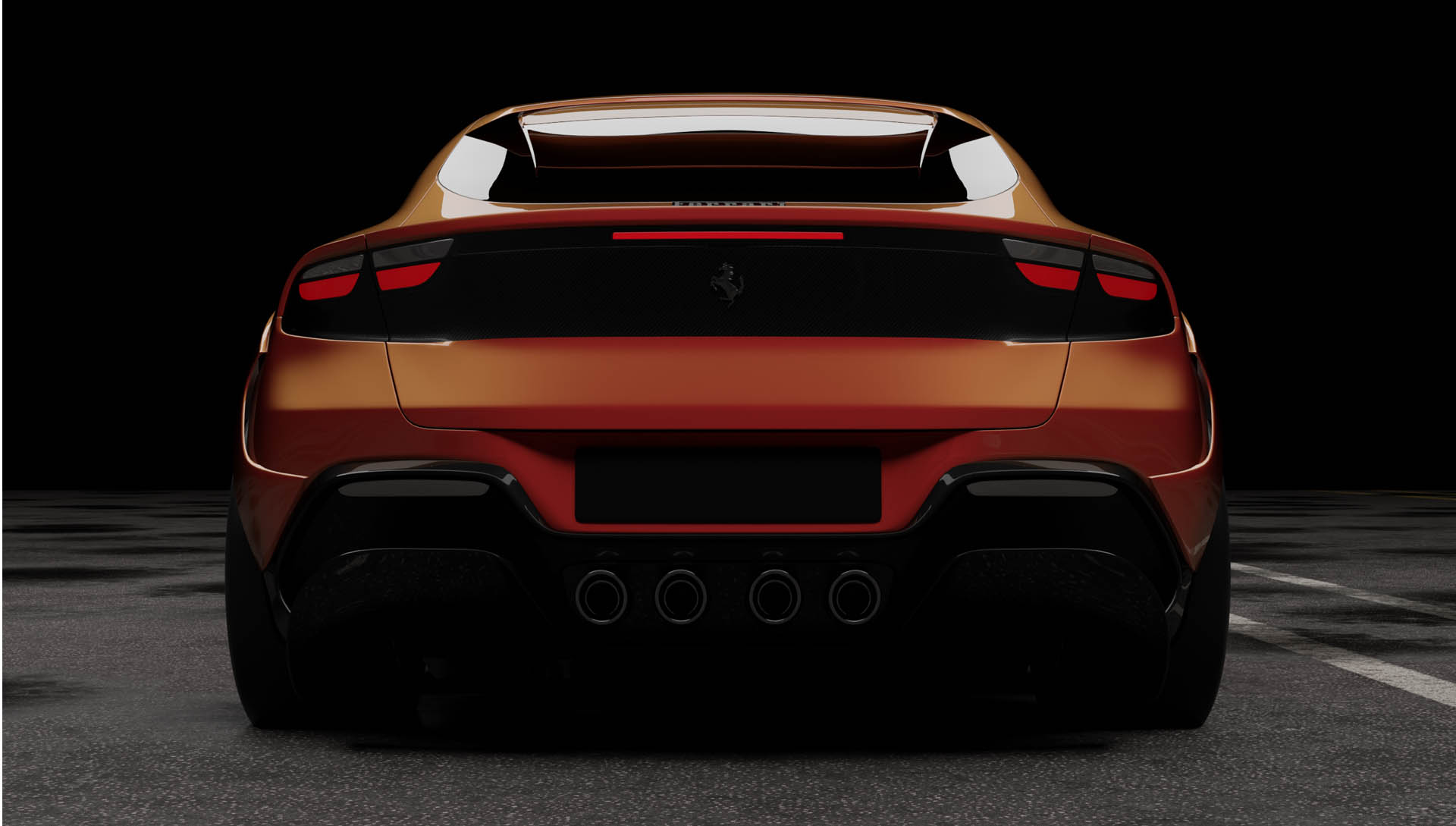 POGEA RACING Purosangue Widebody misc best rear