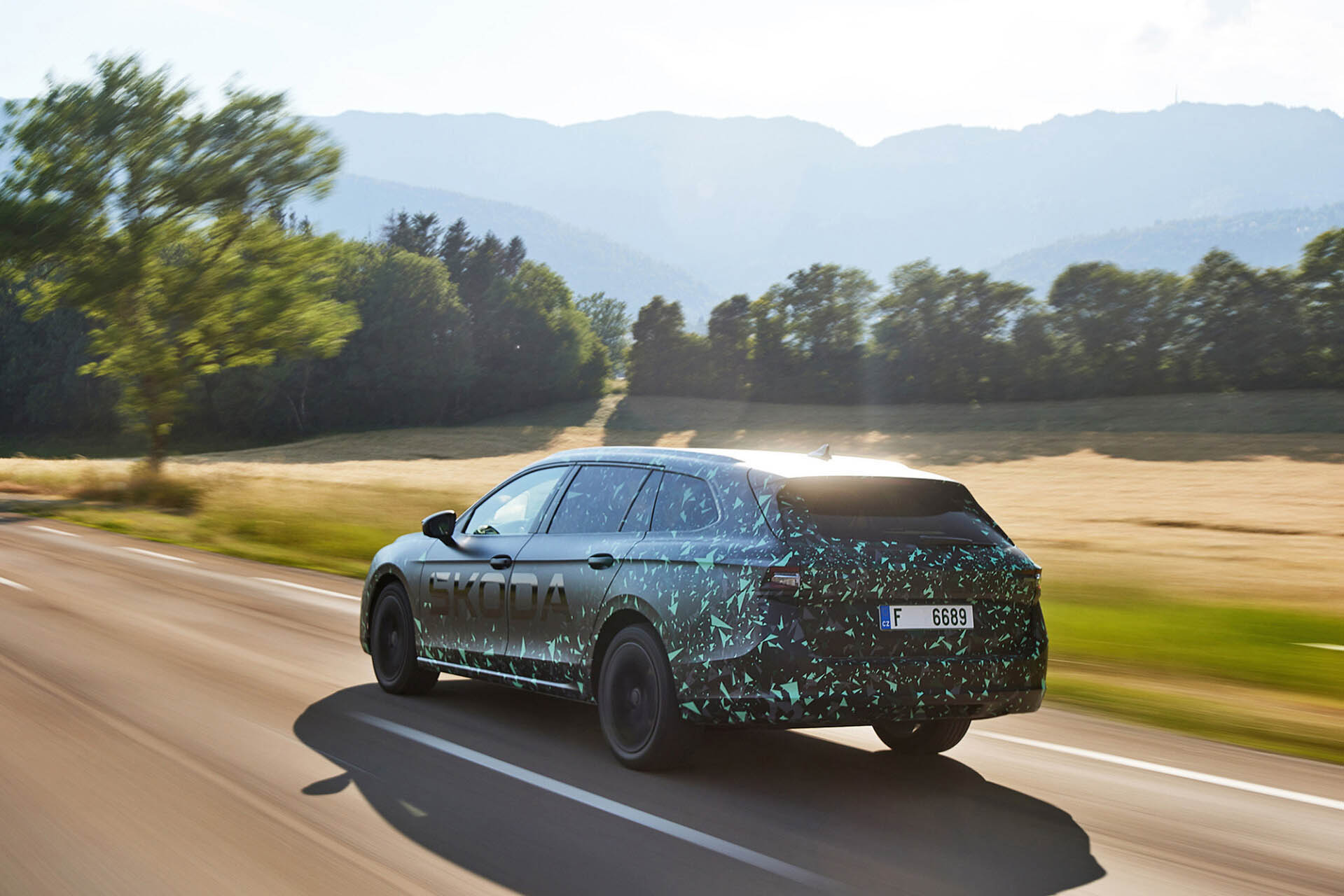 Skoda Superb camouflage 14