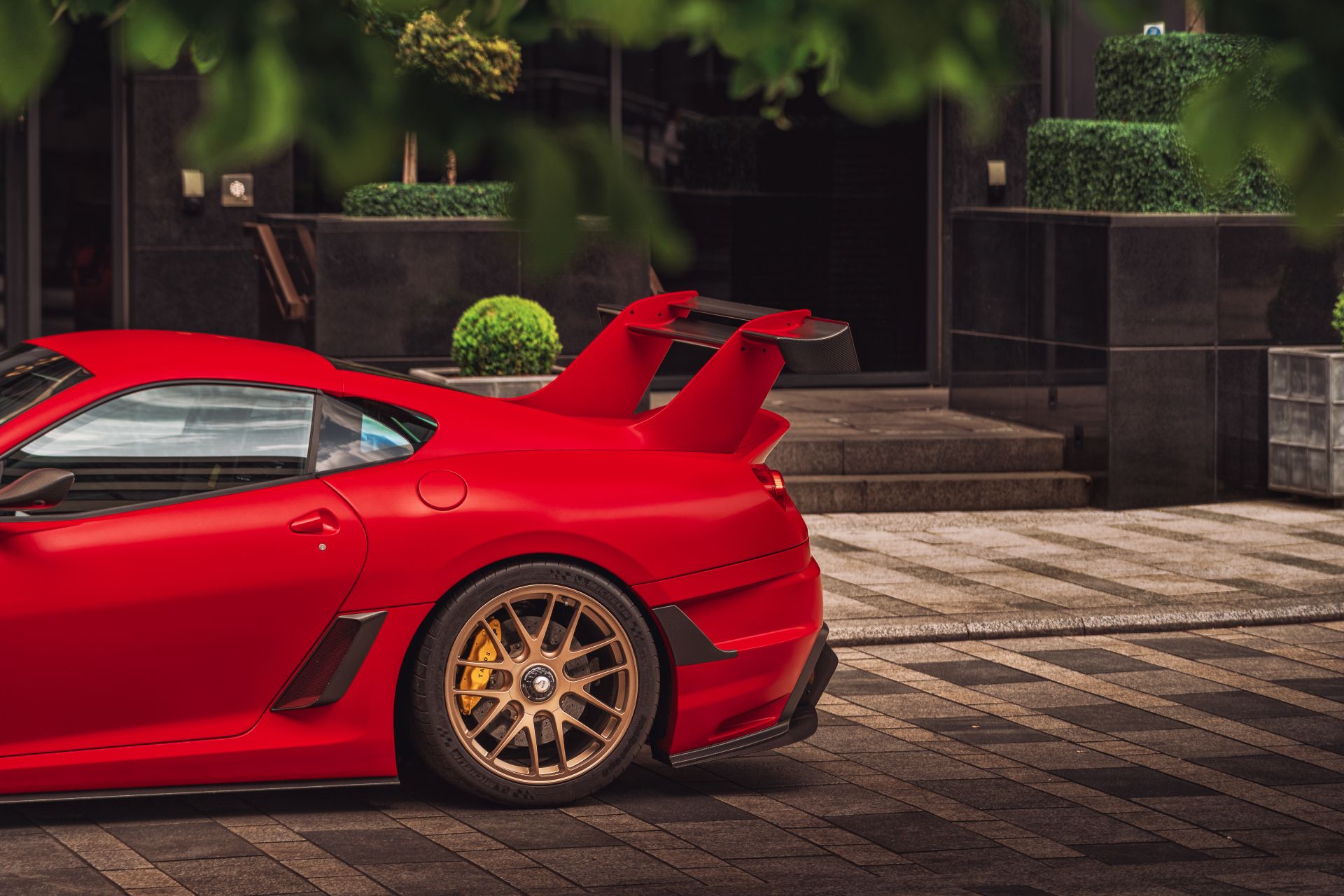 TALOS Ferrari XXT rear corner