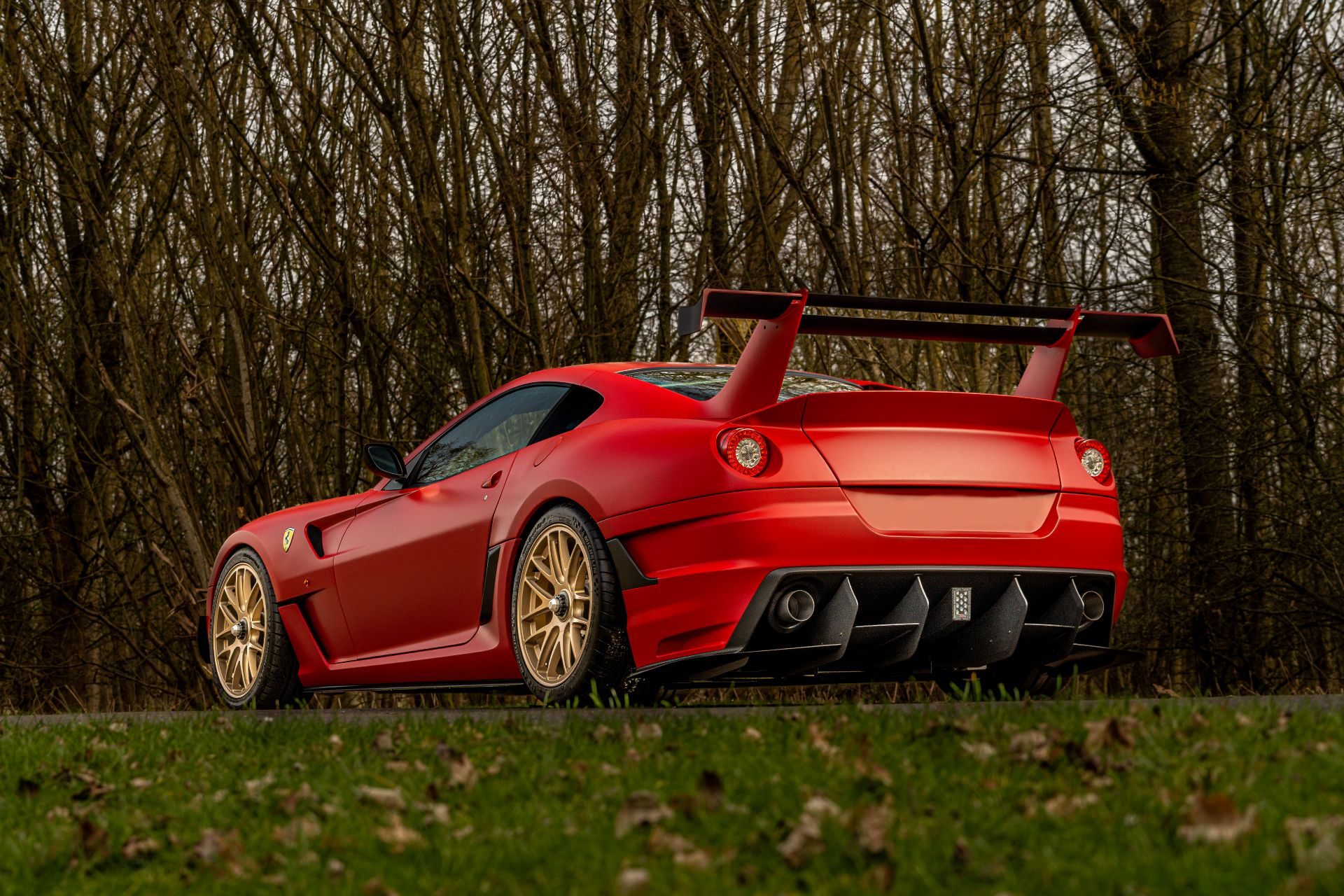 TALOS Ferrari XXT rear quarter