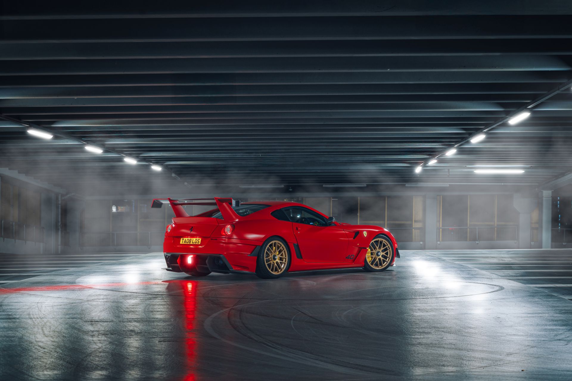 TALOS Ferrari XXT underground smoke rear