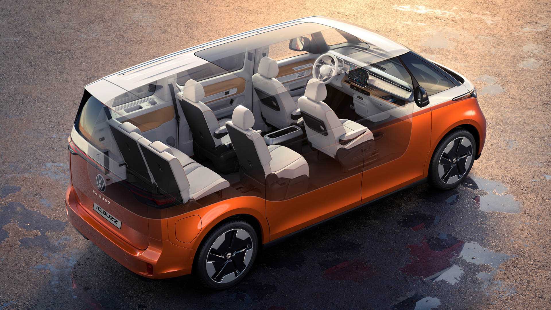 Volkswagen IDBuzz three-row 71