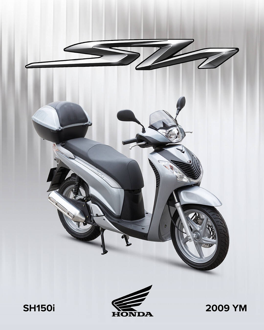 571127 Beyond the bike A quarter century of Italian style the SH125i celebrates 25